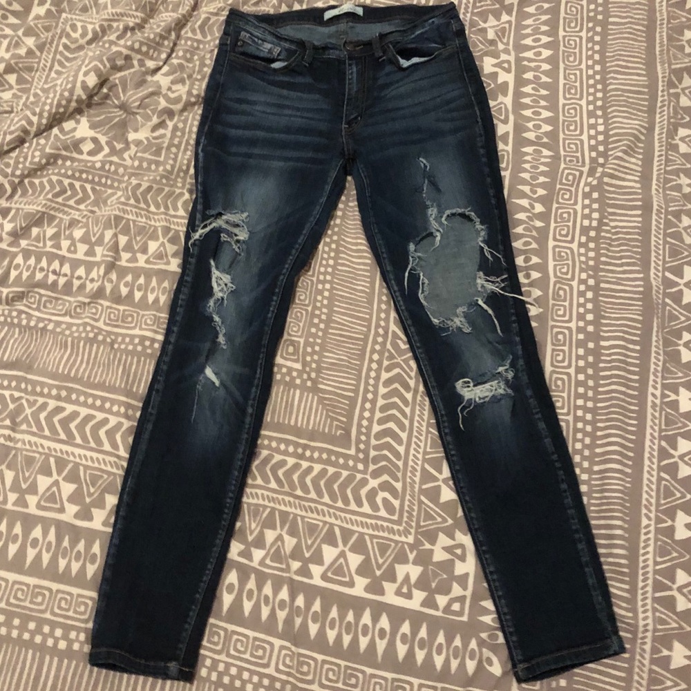 Kancan Destroyed jeans sz 29